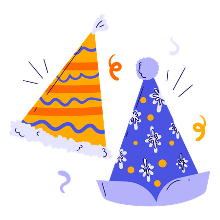 Party hat  Illustration