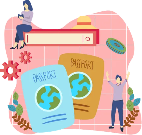 Pasaporte  Ilustración