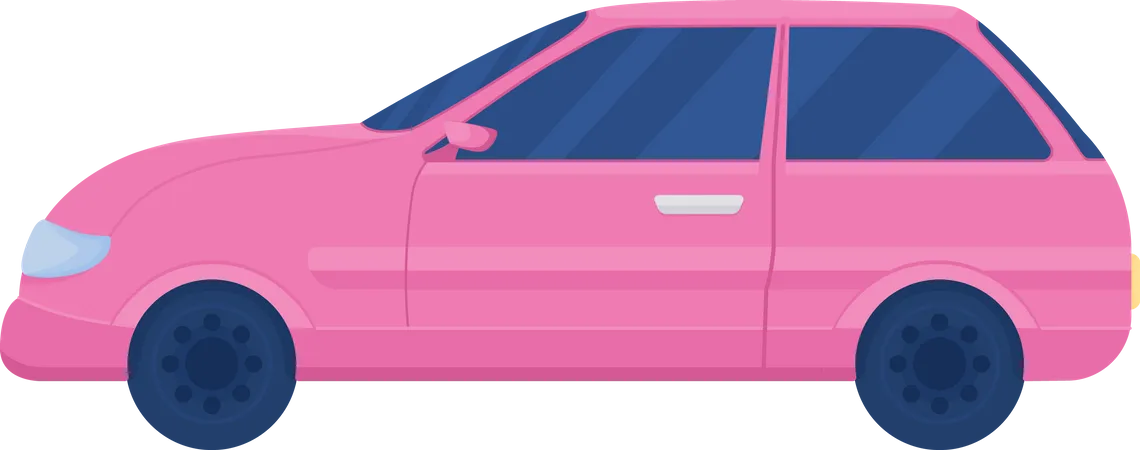 Passenger Car  Illustration