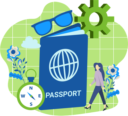 Passeport  Illustration