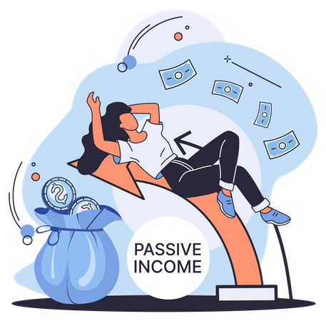 Passive Income Growth Illustration
