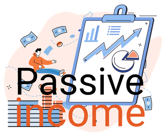 Passive Income  Illustration