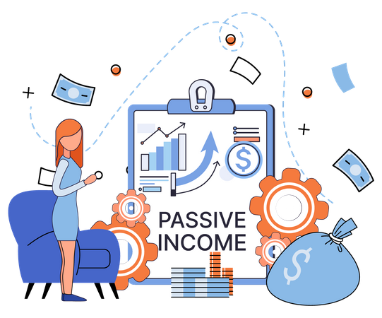 Passive Income  Illustration