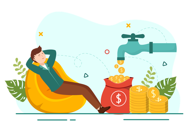 Passive Income  Illustration