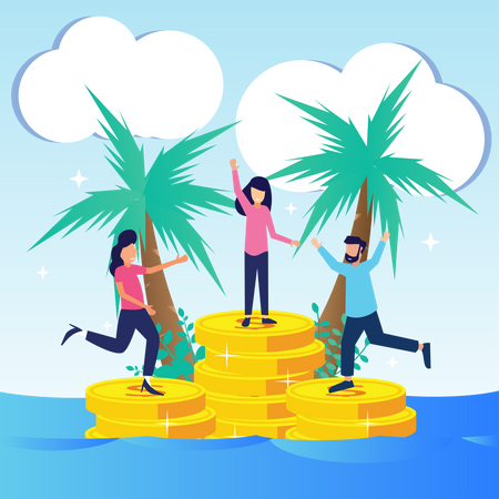 Passive Income  Illustration