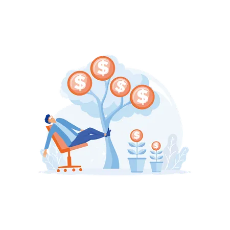 Passive Income  Illustration