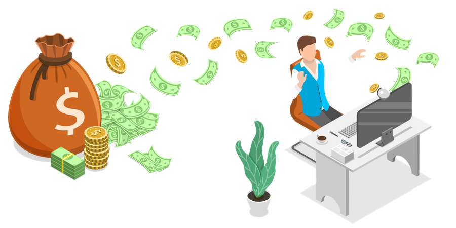 Passive Income  Illustration