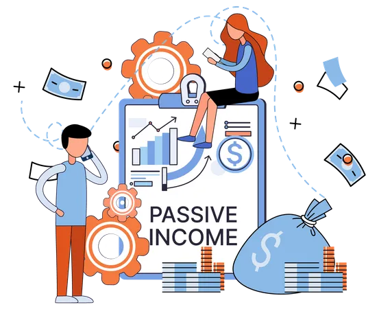 Passive Income Report Illustration