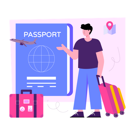 Passport  Illustration