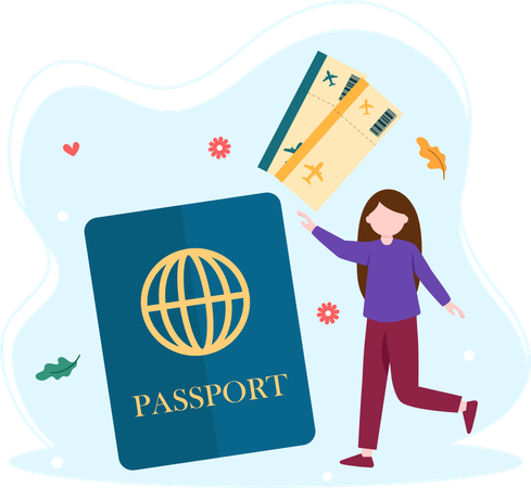Passport  Illustration