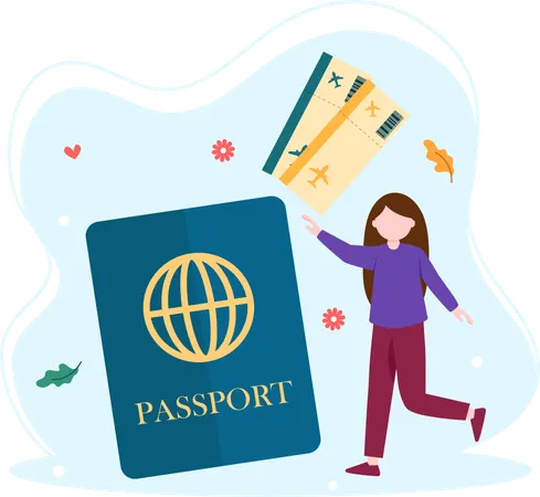 Passport  Illustration