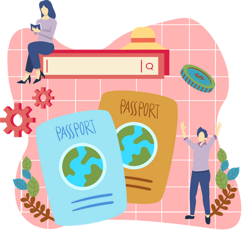 Passport  Illustration