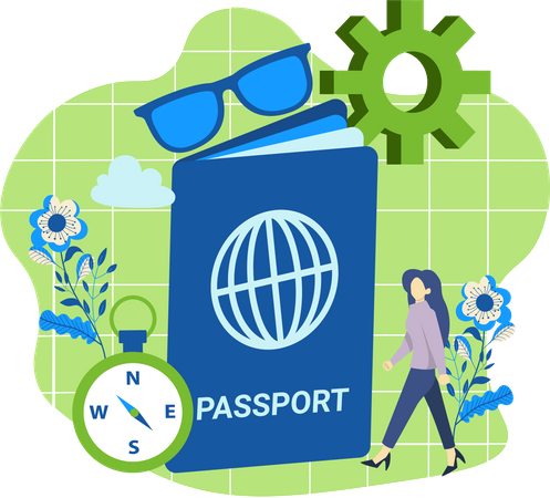 Passport  Illustration