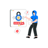 password hacking illustration free download