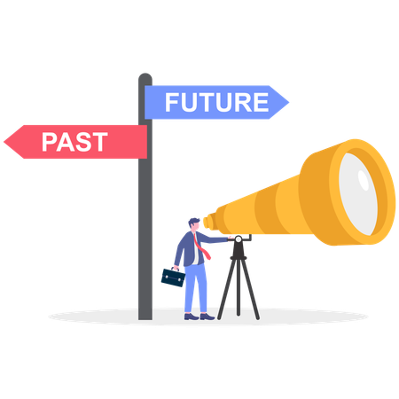 Past and future  Illustration