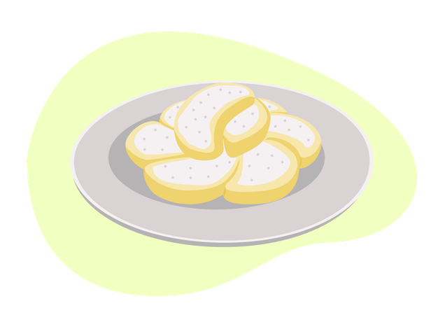 Pastel de Blancanieves  Ilustración
