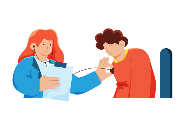 Patient Consultation  Illustration