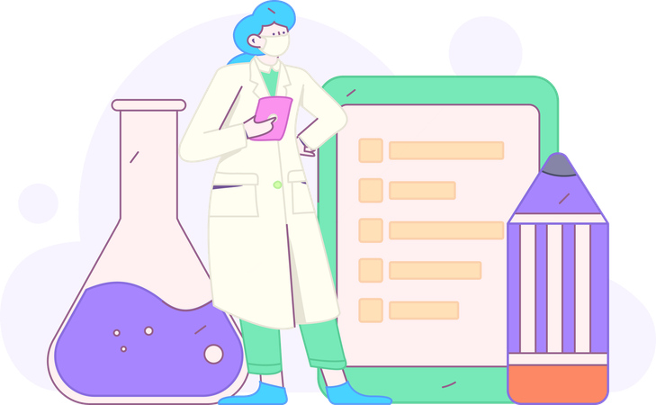 Médecin consultant  Illustration