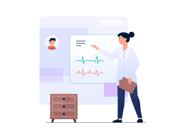 Patient Medical Records  Illustration