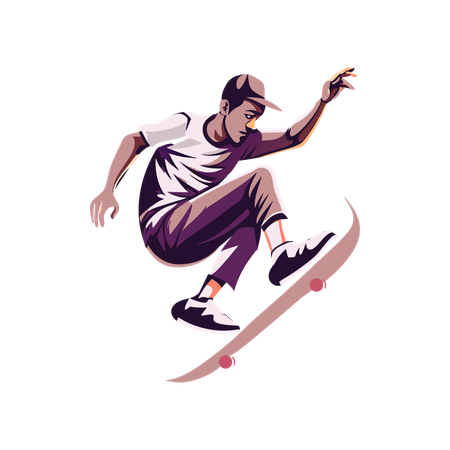 Patinaje  Ilustración