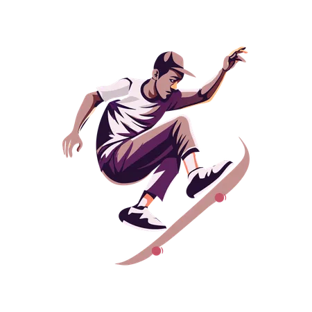 Patinaje  Ilustración