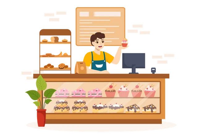 Pâtisserie  Illustration