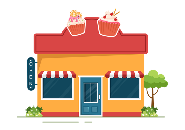 Pâtisserie  Illustration