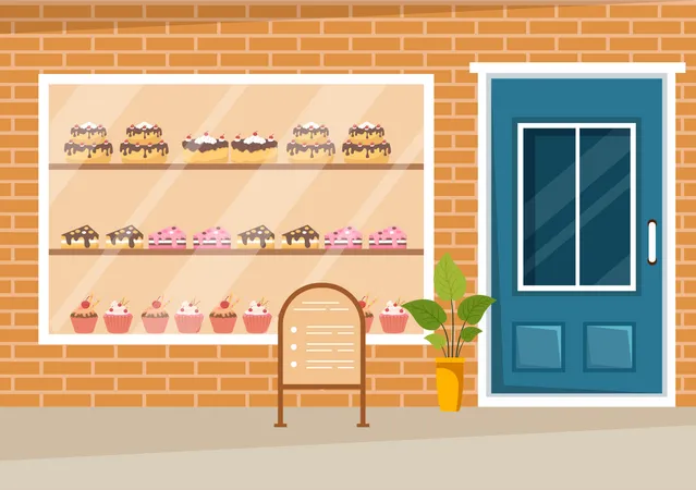 Pâtisserie  Illustration