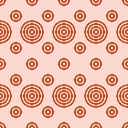 Patrón geométrico abstracto con formas de rayas, líneas y círculos.  Ilustración