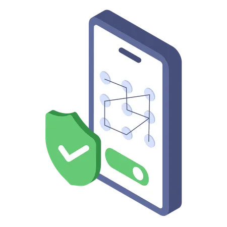 Pattern lock  Illustration
