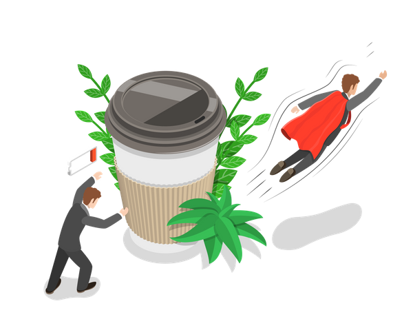 Pause café  Illustration