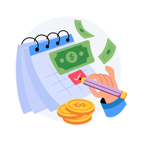 Pay Day  Illustration