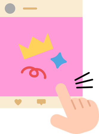 Pay per click  Illustration