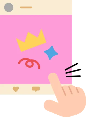 Pay per click  Illustration