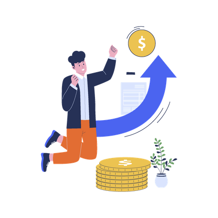 Pay Raise  イラスト