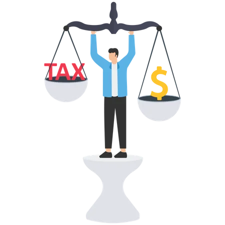 Pay tax  Illustration