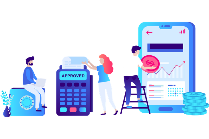 Payment Approved Illustration