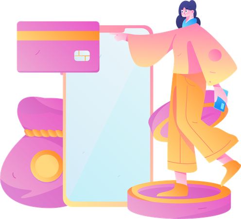 Payment Card  Illustration