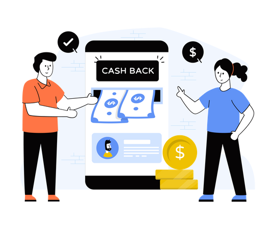 Payment Cashback Illustration