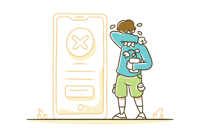 Payment declined  Illustration