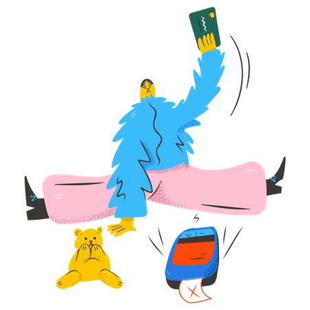Payment failed  Illustration