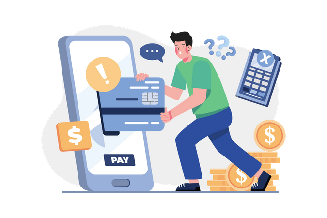 Payment Failed  Illustration