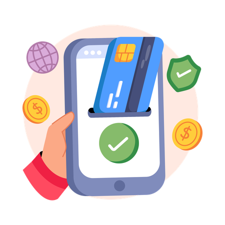 Payment Gateway  Illustration
