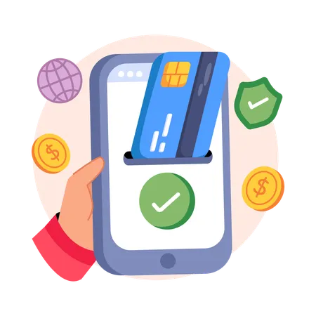 Payment Gateway  Illustration