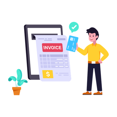 Payment Invoice Illustration
