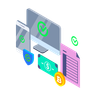 payment methods illustration free download