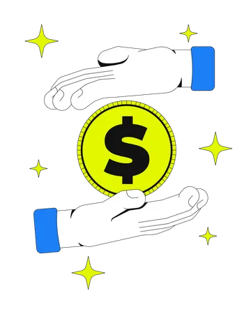 Payment processing  Illustration
