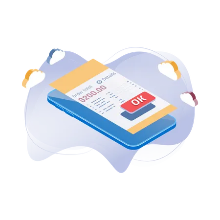 Payment screen  Illustration