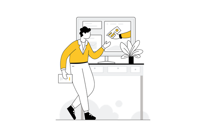 Payment Solutions  Illustration