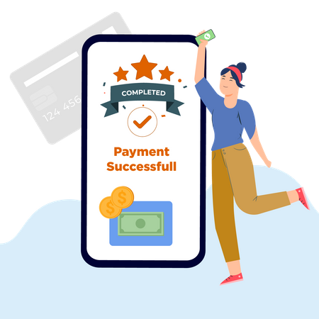 Payment Successful Illustration